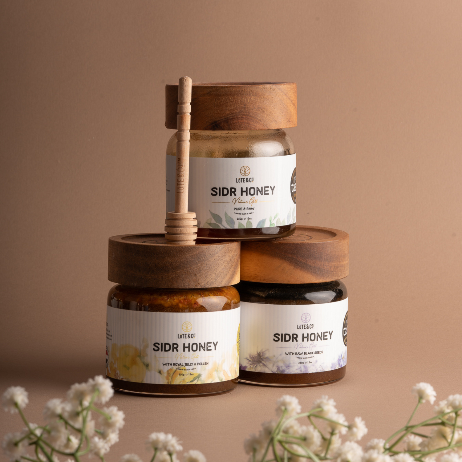 Bundle Of 3 Sidr Honey Gift Box