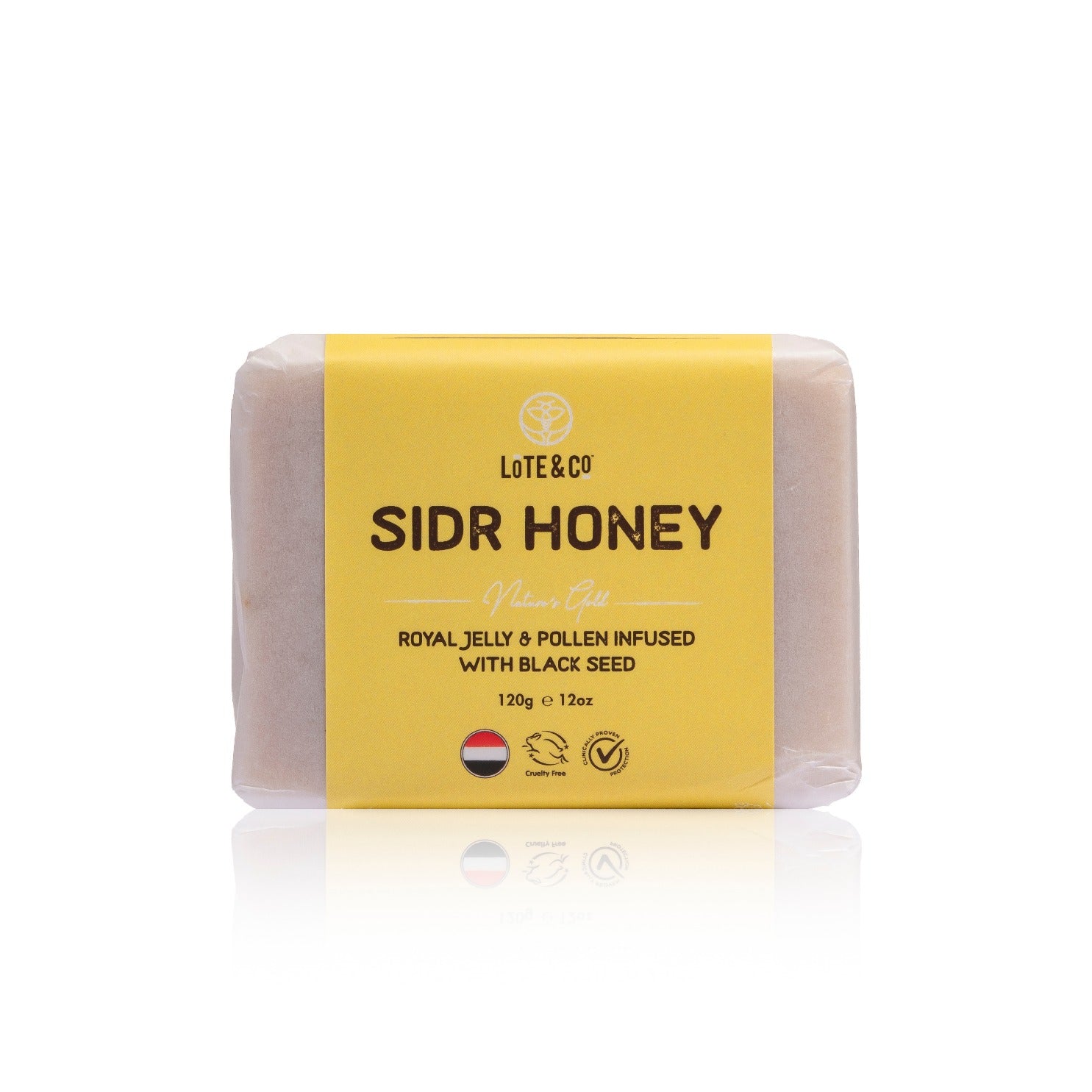Sidr Honey Royal Jelly & Pollen With Black Seed Soap