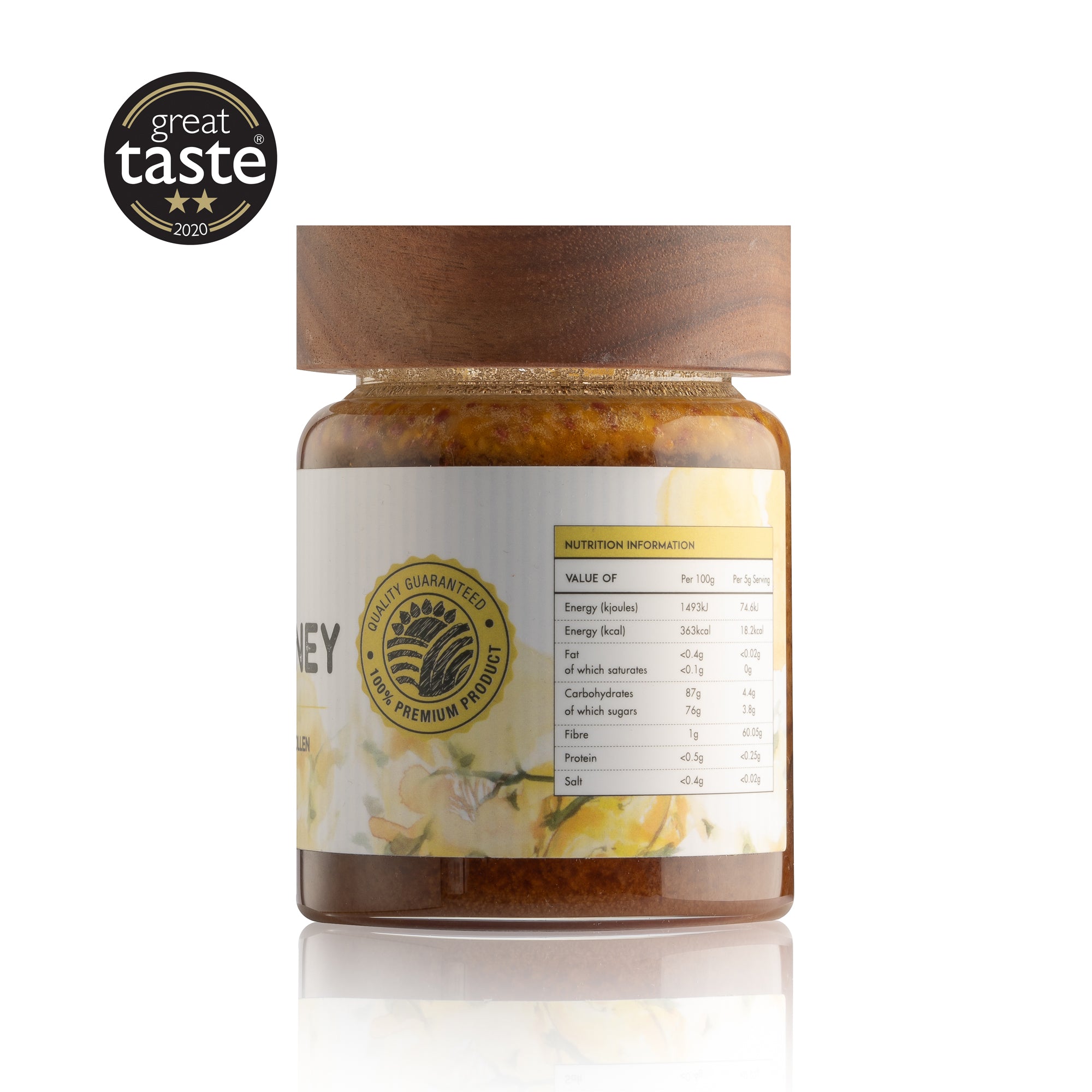 Sidr Honey With Royal Jelly & Bee Pollen (500g)