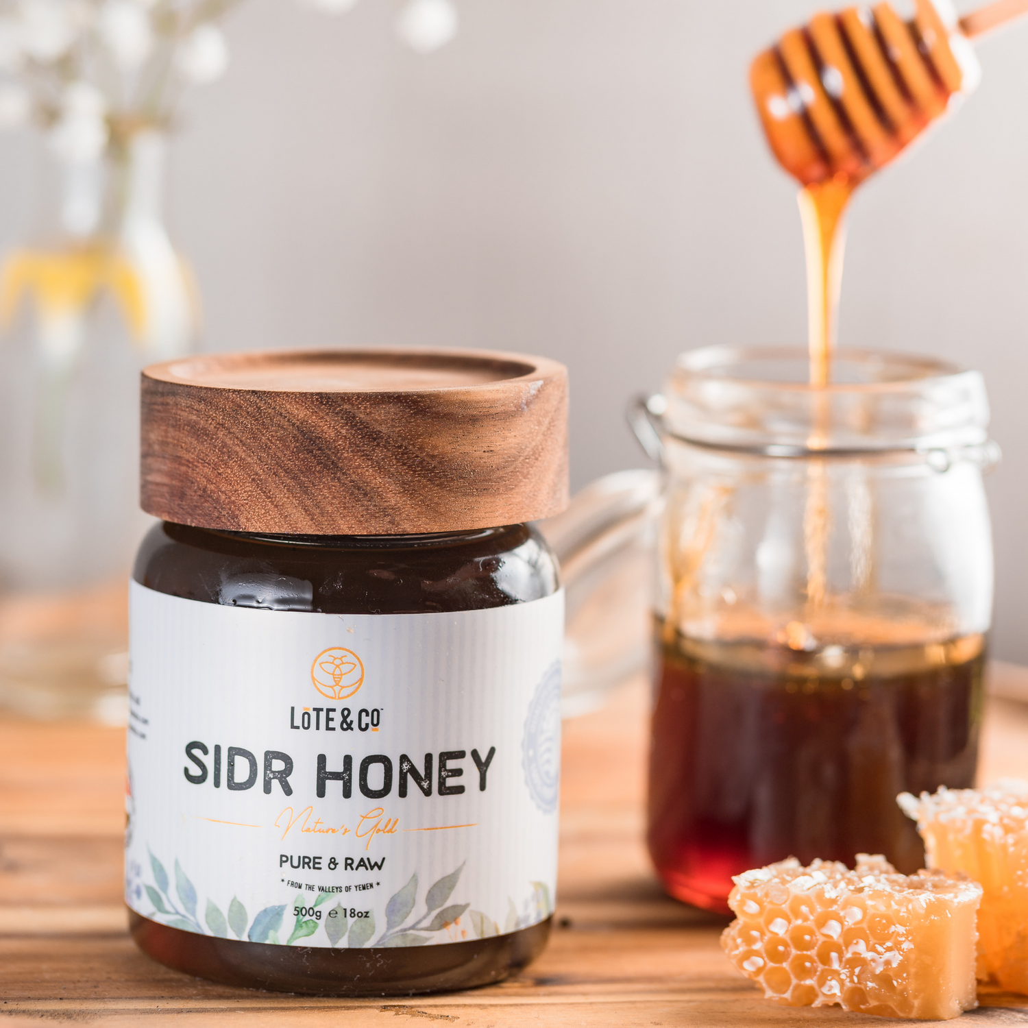 Sidr Honey: Pure &amp; Raw (500g)