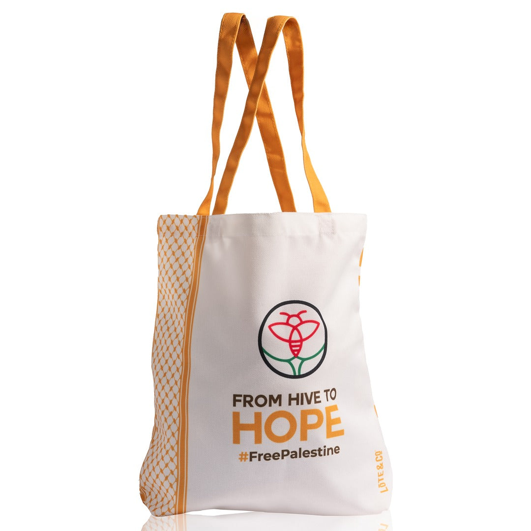 Lote & Co Palestine Tote Bag | 100% Donation Policy