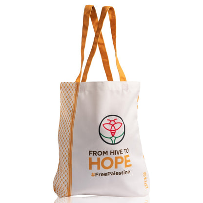 Lote &amp; Co Palestine Tote Bag | 100% Donation Policy