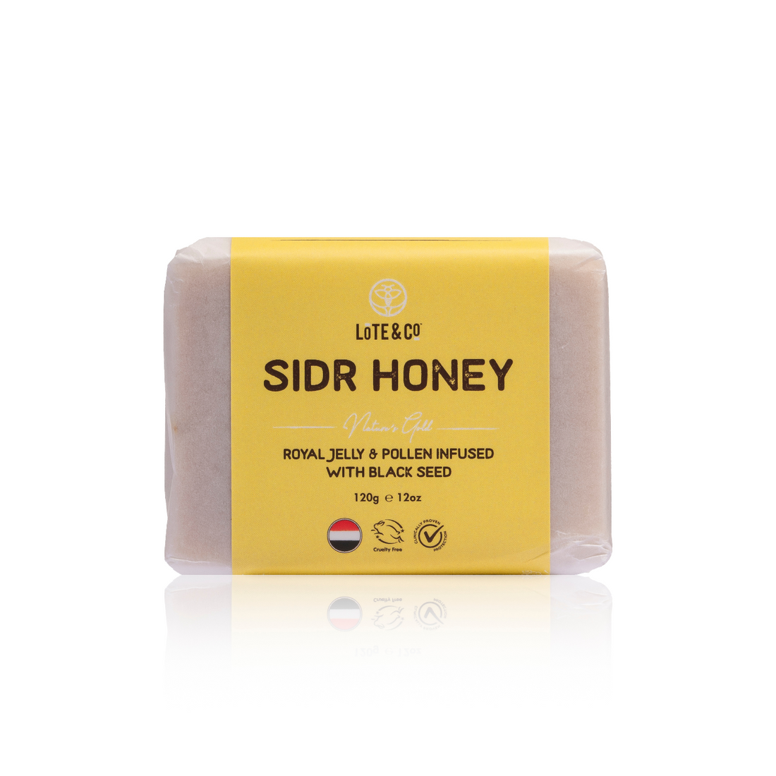 Sidr Honey Royal Jelly &amp; Pollen With Black Seed Soap