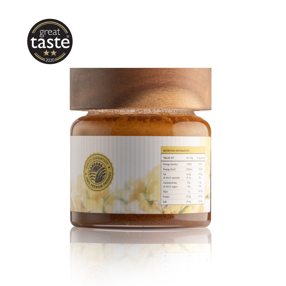 Yemeni Sidr Honey With Royal Jelly &amp; Bee Pollen (350g)