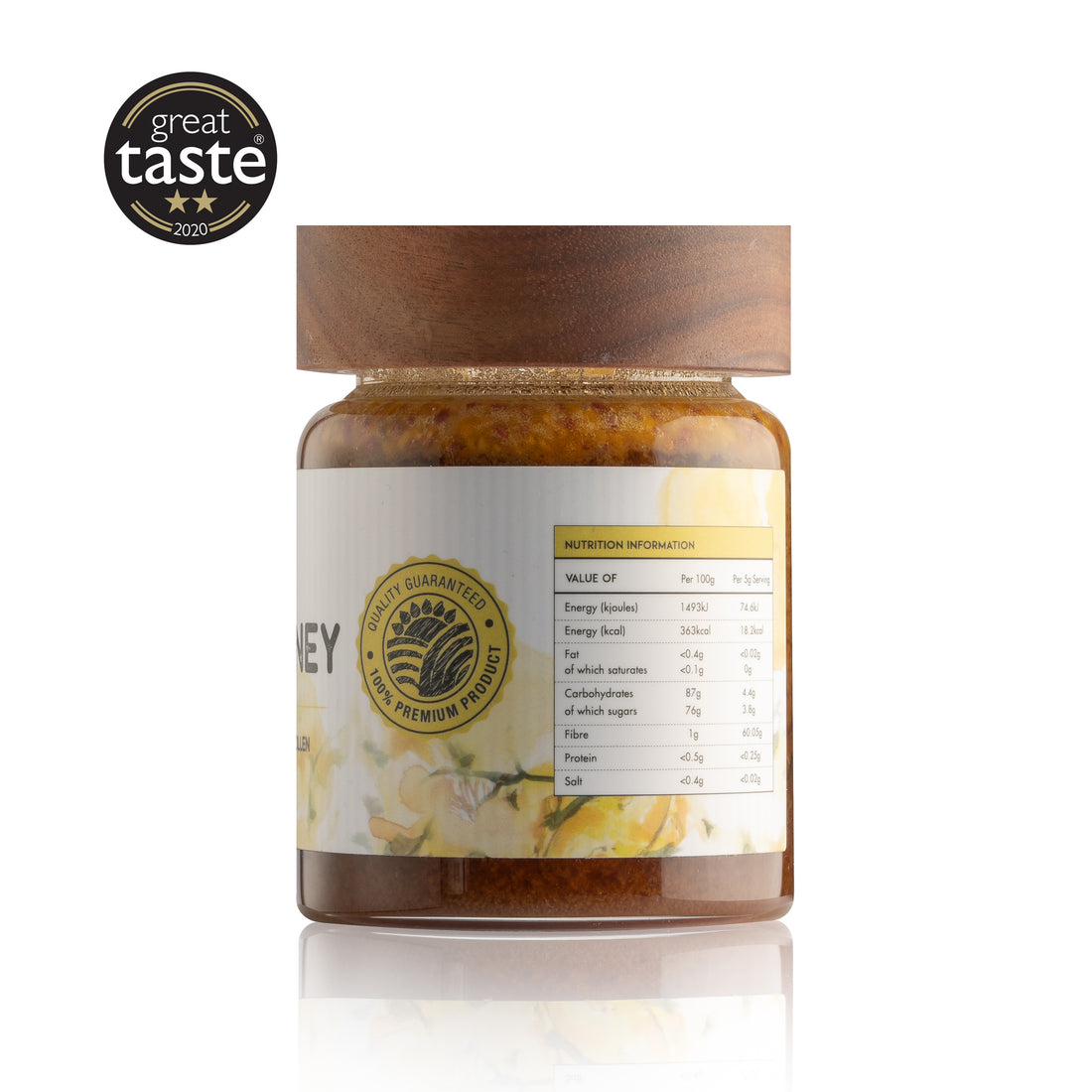 Sidr Honey With Royal Jelly & Bee Pollen (500g)