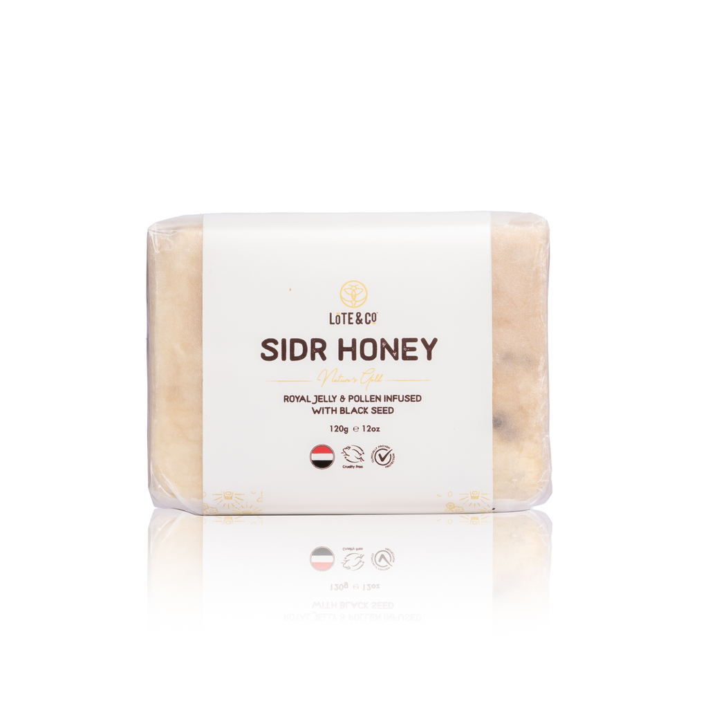 Sidr Honey Royal Jelly & Pollen With Black Seed Soap